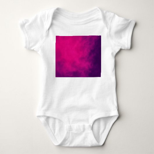 Neon Roze Gradient Baby Bodysuit - (Voorkant)
