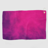 Neon Roze Gradient Custom Golf Handdoek (Horizontaal)