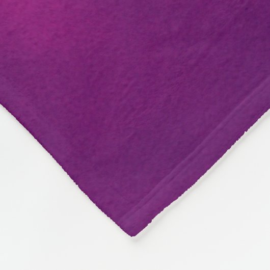 Neon Roze Gradient Fleece Deken – (Hoek)