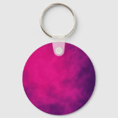Neon Roze Gradient Sleutelhanger Zwart Terug – Aan (Voorkant)