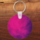 Neon Roze Gradient Sleutelhanger Zwart Terug – Aan (Voorkant)