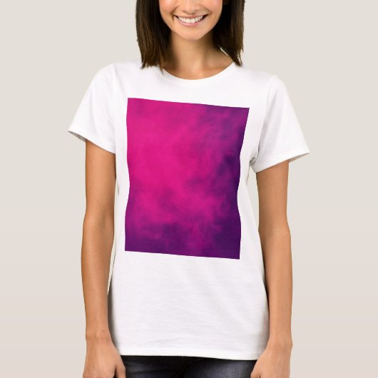 Neon Roze Gradient Vrouwen T-shirt – (Voorkant)