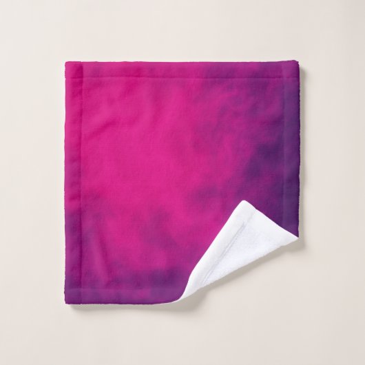 Neon Roze Gradiënt Wascloth – Aanpasbaar Washandje (Wasdoekje)