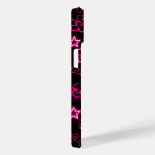 Neon roze graffiti iPhone case (Achterkant / Rechts)