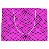 Neon roze groot cadeauzakje (Achterkant)