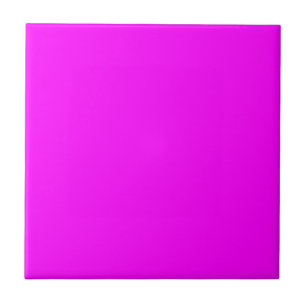 Neon roze hexuitdraai code FF00FF Tegeltje