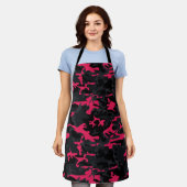 Neon Roze Highlights Camo Schort (Gedragen)