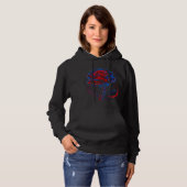 Neon Roze Hoodie (Voorkant volledig)