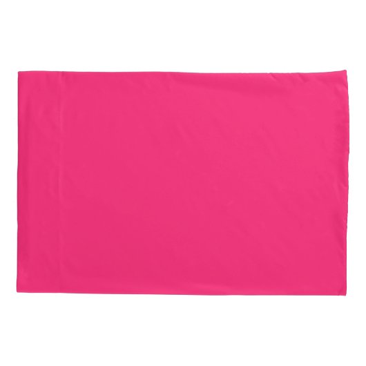 Neon Roze Kussensloop (Achterkant)