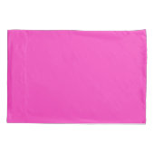 Neon roze kussensloop (Achterkant)