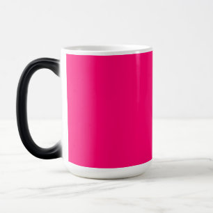 Neon Roze Magische Mok – Custom Heat Reveal