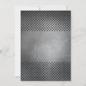 Neon Roze Meisje Verjaardagsfeestje Glow In Dark G Kaart (Achterkant)