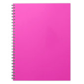 Neon roze notitieboek (Voorkant)