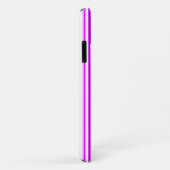 Neon roze onregelmatige strepen Case-Mate iPhone case (Achterkant/rechts)
