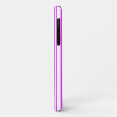 Neon roze onregelmatige strepen Case-Mate iPhone case (Achterkant/links)