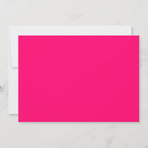 Neon Roze Op Maat Gemaakte Uitnodigingen – Bulk & 