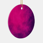 Neon Roze & Paarse rook Ornament –  (Rechts)