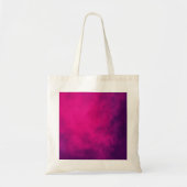 Neon Roze & Paarse Smoke Canvas tas –  (Voorkant)