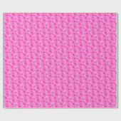Neon roze pixel vierkant patroon inpakpapier (Vlak)