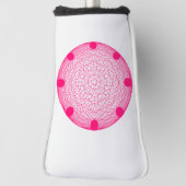 Neon Roze Putter Headcover – Aanpasbaar (Draai 90)