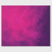 Neon Roze Rook Cadeaupapier – Aanpasbaar (Vlak)