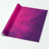 Neon Roze Rook Cadeaupapier – Aanpasbaar (Uitgerold)