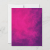 Neon Roze Rook Custom Paper Sheet (Voorkant)