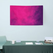Neon Roze Rook Event Banner – Aanpasbaar (Beurs)