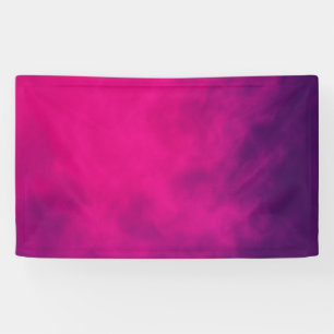 Neon Roze Rook Event Banner – Aanpasbaar