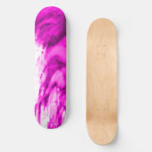 NEON Roze Rook Skateboard (Voorkant)