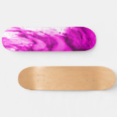 NEON Roze Rook Skateboard (Horizontaal)