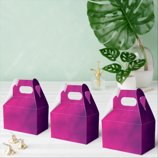 Neon Roze Rookgradiënt Favoriet Box – Bedankdoosjes (Meervoudige)