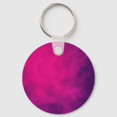 Neon Roze Rookgradiënt Sleutelhanger - (Achterkant)