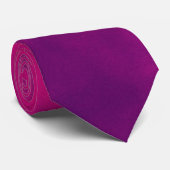 Neon Roze Rookpatroon Stropdas -  (Opgerold)
