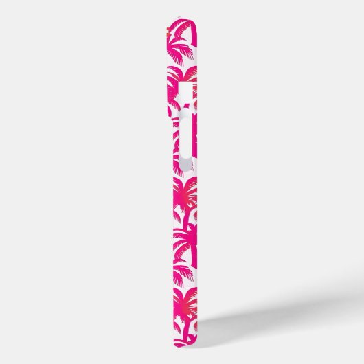 Neon Roze Sinaasappel Palmboom Ibiza Case-Mate iPhone Case (Achterkant / Links)