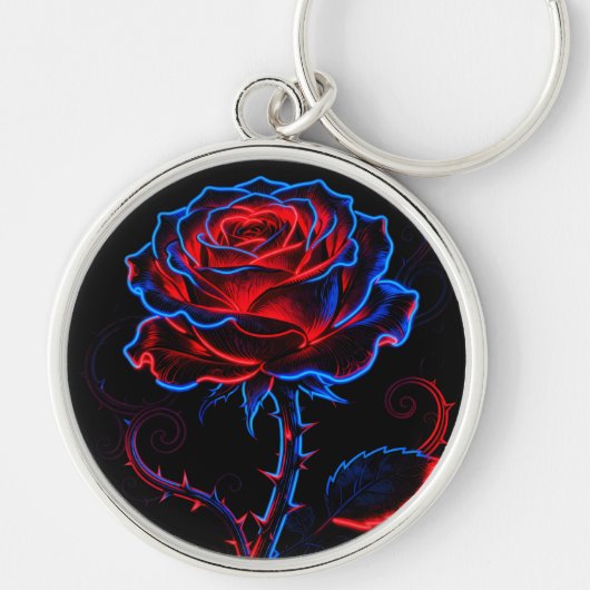 Neon Roze Sleutelhanger (Voorkant)