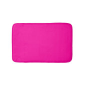 Neon Roze Solid Color Badmat (Voorkant)