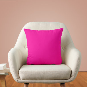 Neon Roze Solid Color Kussen