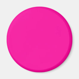 Neon Roze Solid Color Magneet