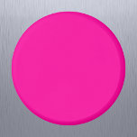 Neon Roze Solid Color Magneet<br><div class="desc">Neon Roze Solid Color</div>