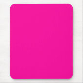 Neon Roze Solid Color Muismat (Voorkant)