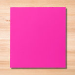 Neon Roze Solid Color Notitieblok<br><div class="desc">Neon Roze Solid Color</div>