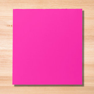 Neon Roze Solid Color Notitieblok
