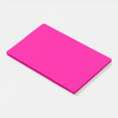 Neon Roze Solid Color Post-it® Notes (Schuin)