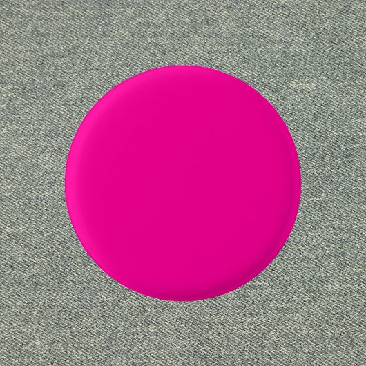 Neon Roze Solid Color Ronde Button 3,2 Cm
