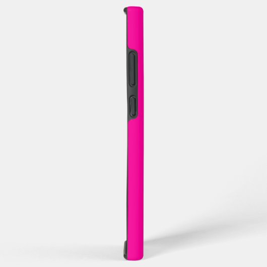 Neon Roze Solid Color Samsung Galaxy Hoesje (Rechterkant)