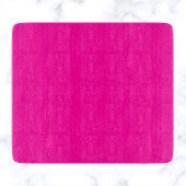 Neon Roze Solid Color Snijplank