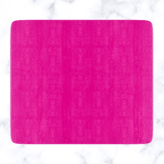 Neon Roze Solid Color Snijplank