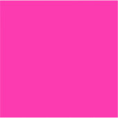Neon Roze Solid Color Sticker (Voorkant)