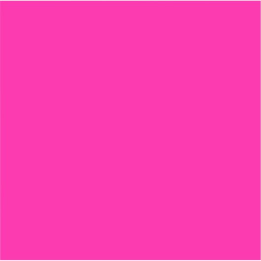 Neon Roze Solid Color Sticker (Voorkant)